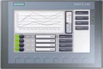 Siemens 6AV21232JB030AX0 liečiamasis valdymo skydelis 22,9 cm (9 col.) 800 x 480 pikselių