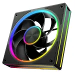 Korpuso ventiliatorius MODECOM VOLCANO LOOP 120 ARGB Reverse Fan Black 120 mm PWM 400&ndash;1400 RPM ARGB lizdas