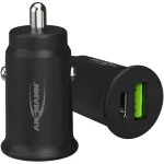 Ansmann 1000-0029 - Automobilinis cigarečių degiklio adapteris - 5 V - Juodas