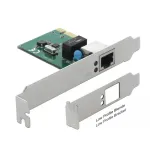 DeLOCK 90381 PCI Express x1 Gigabit tinklo plok&scaron;tė, 1x RJ45, RTL8111