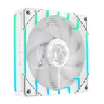 GAMEMAX TORNADO T12 ARGB-RW 120mm Baltas Atvirk&scaron;tinės Mentės Kompiuterio Ventiliatorius