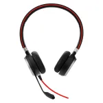 Jabra EVOLVE 40 UC Stereo, laidinė ausinė, biurui / skambučių centrui, juoda