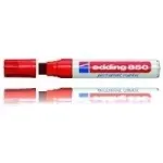Permanentinis markeris Edding 850 Block raudonas 5 vnt.