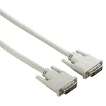 Hama 00200931 DVI laidas 1,5 m DVI-D pilkas
