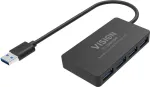USB 3.0 &scaron;akotuvas VISION TC-USBHUB4P &mdash; 4&times; SuperSpeed USB 3.0 prievadai
