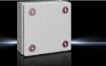 Rittal KX 1514.000 gnybtų dėžė be flan&scaron;inės plok&scaron;tės, 150&times;150&times;80 mm