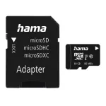 &bdquo;Flash&ldquo; atminties kortelė Hama 64GB UHS-I microSDXC 124140