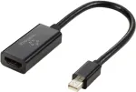 Renkforce Mini-DisplayPort adapterio laidas HDMI-A lizdas 0,55 m juodas RF-5947252 su paauksuotais kontaktais