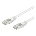 Wentronic Goobay CAT 5e jungiamasis laidas, SF/UTP, baltas, 1 m - CCA vario mi&scaron;inys (93479)