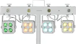 Eurolite LED KLS-180 kompaktinis &scaron;viesos rinkinys, baltas
