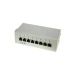 Mini Patch Panel S/CONN 75058 Cat5e Pilka
