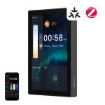 SONOFF NSPanel Pro 120 i&scaron;manusis valdymo skydelis Matter WiFi/Bluetooth/ZigBee (juodas)