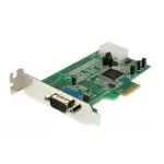 StarTech.com 1 prievado PCI Express RS232 serijinio adapterio kortelė - PCIe RS232 serijinio valdiklio kortelė - PCIe į serijinį DB9 - 16550 UART - žemo profilio plėtimosi kortelė - Windows ir Linux