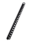 Leitz comBIND plastikiniai vir&scaron;eliai 16 mm, juodi, 145 lapų, A4, 100 vnt.