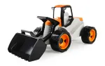 Žaislinis žemės kasimo sunkvežimis Lena Giga Trucks modelis 02147 &ndash; 67 cm, atidaryta dėžė