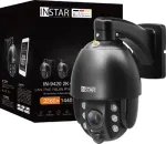 PTZ IP stebėjimo kamera Instar IN-9420 (modelis 14091) 2K+ 2560&times;1440, WLAN, LAN, PoE, IP66, juoda