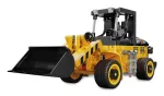 Konstruktorius ratinis krautuvas Jamara CaDA Wheel Loader Bricks, 8+, juoda ir geltona