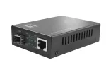 LevelOne GVT-2012 RJ45 į SFP Gigabit medijos keitiklis, PoE PSE