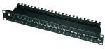 Patch Panel Teleg&auml;rtner H02025A0220, 24 prievadų, juodas