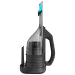 Ne&scaron;iojamas dulkių siurblys Black & Decker DVD320B, juodas, sidabrinis, turkiozinis, be mai&scaron;elio