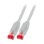 EFB RJ45 jungiamasis kabelis Cat.6A S/FTP LSZH Draka UC900 TM21 pilkas 0,2 m