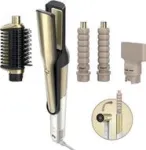 Daugiafunkcis formuotojas ir tiesintuvas Shark Glam HD6041SEU, auksinis