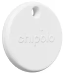 Chipolo POP Universal Finder White &ndash; Bluetooth sekiklis, skirtas Apple Find My ir Android, IP55