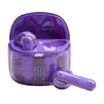 JBL Tune Flex Ghost Edition ausinės True Wireless Stereo (TWS) Į ausį Skambučiai/Muzika Bluetooth Violetinė, Per&scaron;viečiama