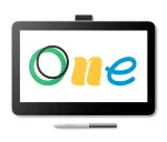Grafinė plan&scaron;etė Wacom One 13 Touch 13,3 colio 2540 lpi