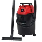 Einhell TC-VC 2045 &Scaron;lapio ir sauso valymo dulkių siurblys (juodas/raudonas, 2347415)