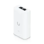 Ubiquiti UISP U-PoE++ PoE++ maitinimo adapteris 60 W / 48 V su Gigabit Ethernet, baltos spalvos
