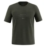 Salewa Eagle Eitd AM T-Shirt - Dark Olive - Dydis XL