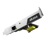 Akasa 2.5G PCIe tinklo plok&scaron;tė su PoE iki 25,5W