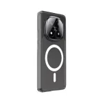 Evelatus skaidrus dėklas su magnetiniu žiedu, skirtas Xiaomi Redmi Note 14 Pro 4G / Poco X7