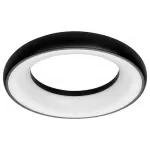 Synergy 21 LED Round Light Donut Neutral White Black 25W