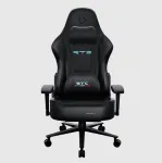 Žaidimų kėdė Onex RTC Embrace Hardcore Black &ndash; ergonomi&scaron;kas dizainas, reguliuojamas auk&scaron;tis ir atlo&scaron;imas