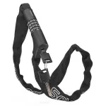 ROCKBROS 3230002001 Kabelinė spyna su raktu ir kodu &ndash; juoda