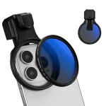 KF apskritasis poliarizacinis CPL filtras 58mm segtukas i&scaron;maniajam telefonui KF15.0024