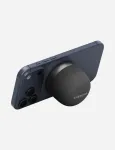 ENERGEA MagAudio Go Plus Qi MagSafe ne&scaron;iojamas Bluetooth garsiakalbis su dirželiu, Graphite