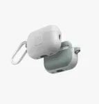UNIQ Clyde Lock Case, skirtas AirPods Pro 2 (2022/2023) &ndash; balandžio balta / &scaron;velniai mėtų