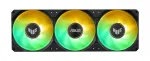 All-in-one skysčio au&scaron;intuvas ASUS TUF Gaming LC III 360 ARGB LCD &mdash; 360 mm radiatorius, 3x 120 mm ventiliatoriai, Socket AM5/AM4/LGA1700/LGA1200, Juodas