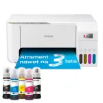 Daugiafunkcis spausdintuvas Epson EcoTank L3276 &ndash; ra&scaron;alinis spalvotas, 5760x1440 DPI, Wi‑Fi, A4, 33 ppm, baltas