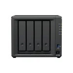NAS saugojimo serveris SYNOLOGY DS425+ &ndash; 4 lizdai, Intel Celeron J4125 2.0&ndash;2.7 GHz, 2 GB DDR4, 0 TB, 2.5GbE, 2 M.2 lizdai