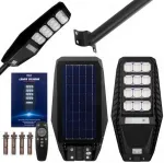 VOLT POLSKA Saulės lempa PIONEER 240 su 15W saulės baterija ir nuotolinio valdymo pulteliu