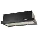 AKPO WK-7 Light 60 Black LED sieninis gartraukis 60 cm