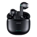 JOYROOM JR-TL11 tikrai belaidės ausinės su ENC, IPX4 atsparumu vandeniui, Bluetooth 5.3, lietimo valdymu, juodos
