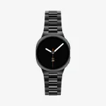 Spigen Modern Fit 316L nerūdijančio plieno dirželis, skirtas Samsung Galaxy Watch 8 / 9 / Classic (40 / 44 / 46 mm), juodas