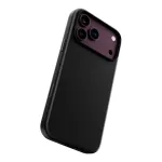 CARE by PanzerGlass Solo vegano odos dėklas su MagSafe, skirtas iPhone 17 Pro Max - juodas