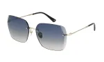 Nina Ricci Moteri&scaron;ki akiniai nuo saulės SNR271V60300Y Butterfly Oversized Dark Brown Havana Gradient Brown 60mm
