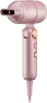 Trisa Ionic-T Blush plaukų džiovintuvas, rožinis, 2200 W, AC variklis, jonų technologija, 3 &scaron;ilumos nustatymai, 2 greičio nustatymai, &scaron;alto oro funkcija, koncentratorius, difuzorius, 1066.8712